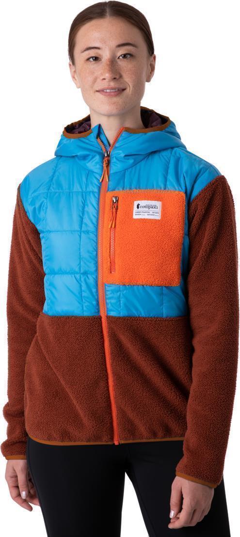 Trico Hybrid Hooded Jacket - Womens - Azul / Rust 1