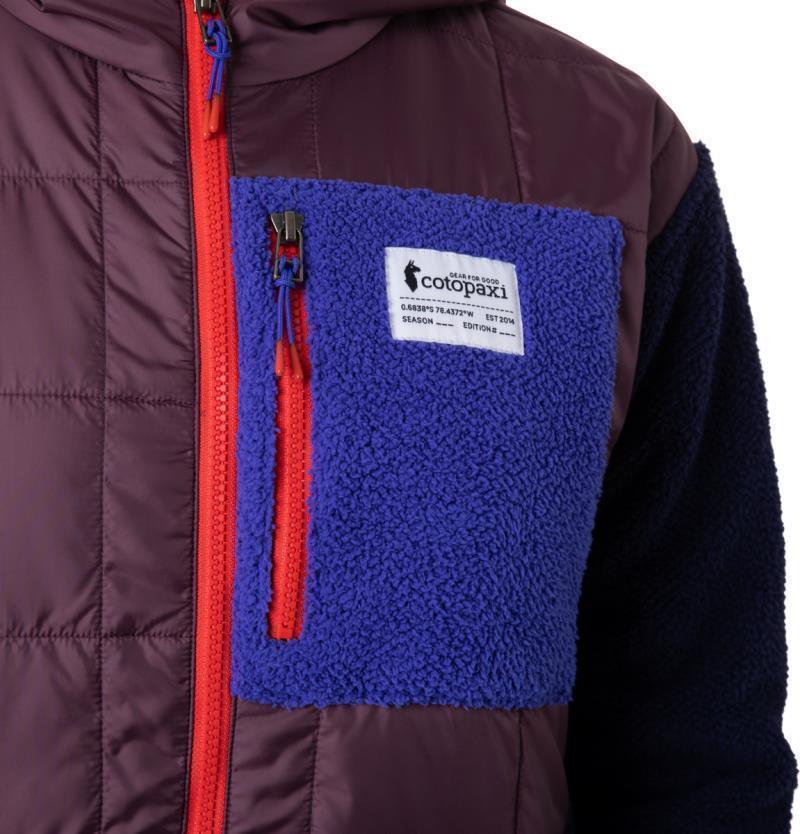 Trico Hybrid Hooded Jacket - Womens - Black Iris / Maritime 7
