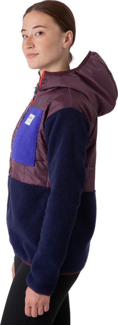 Trico Hybrid Hooded Jacket - Womens - Black Iris / Maritime 2