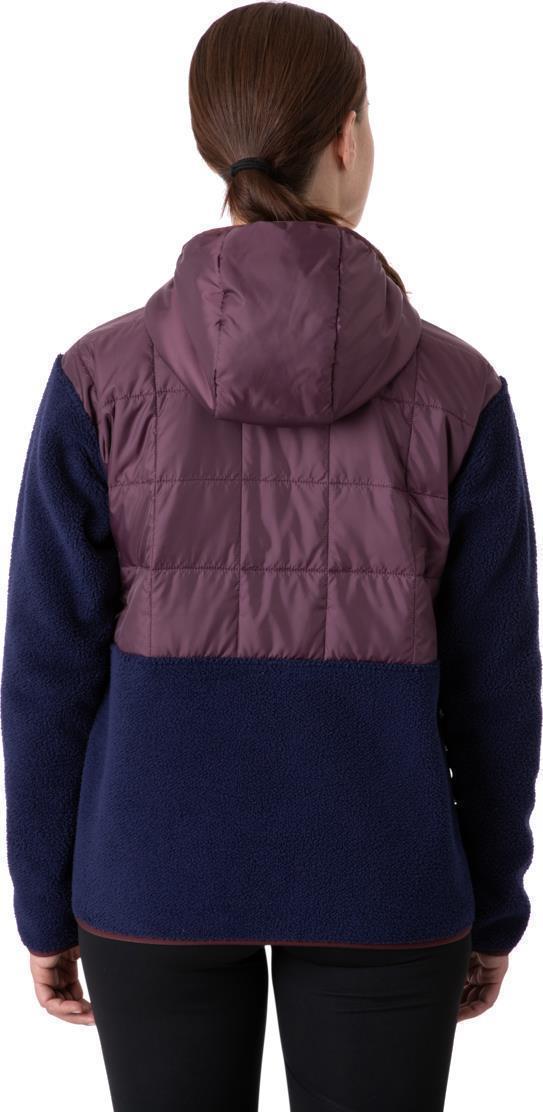 Trico Hybrid Hooded Jacket - Womens - Black Iris / Maritime 3