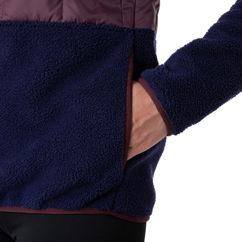 Trico Hybrid Hooded Jacket - Womens - Black Iris / Maritime 6