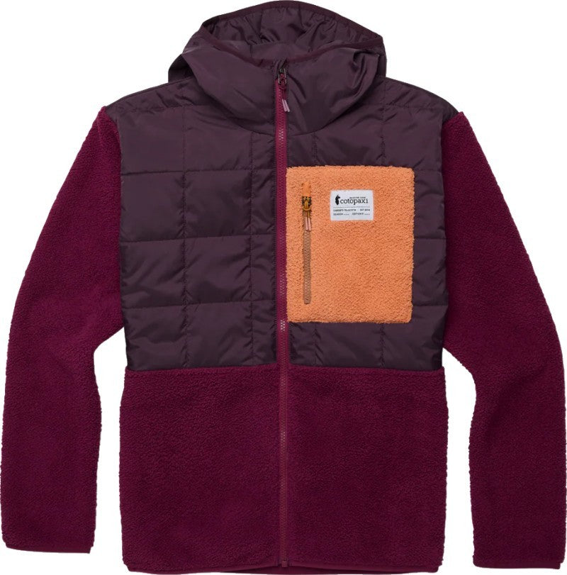 Trico Hybrid Hooded Jacket - Womens - blackberry / jam 1