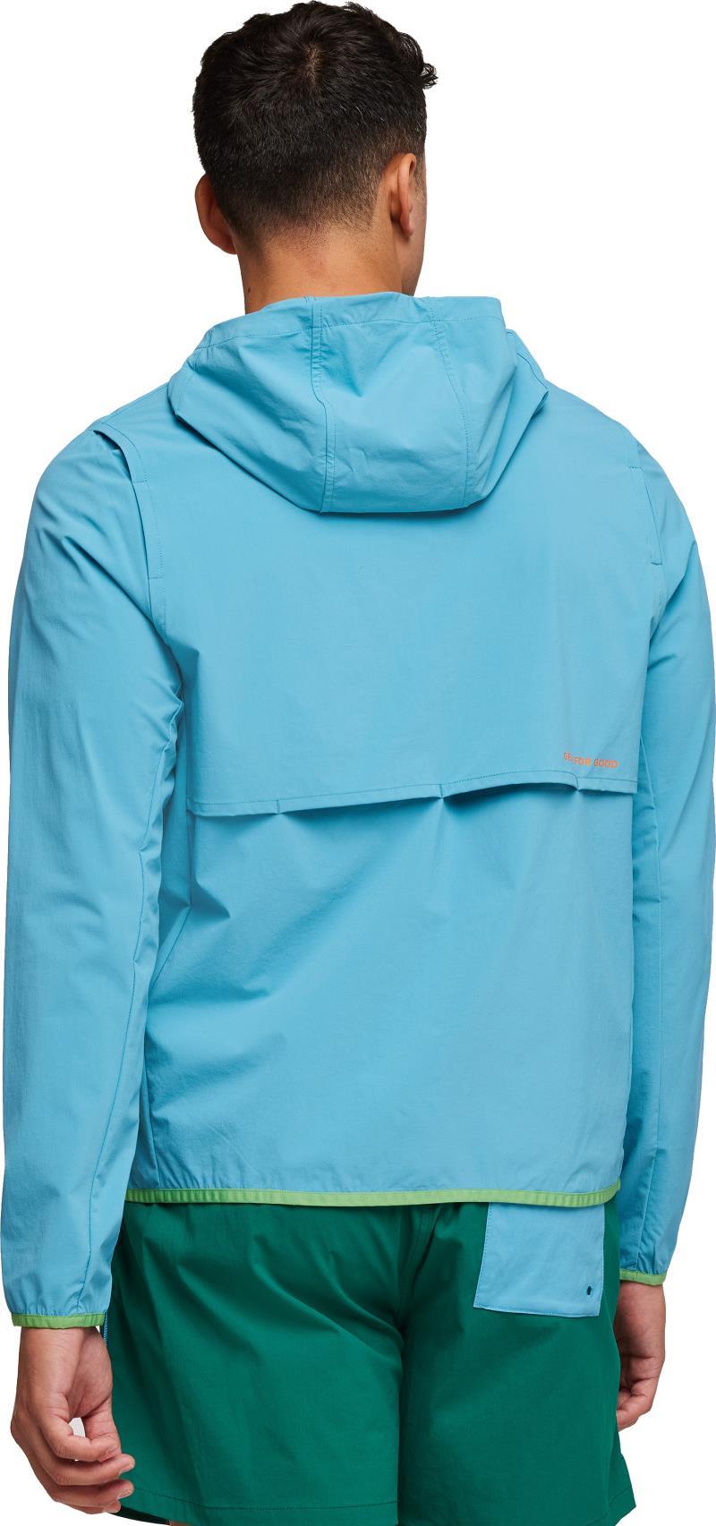 Vuelta Performance Windbreaker Jacket - Mens - Poolside 4