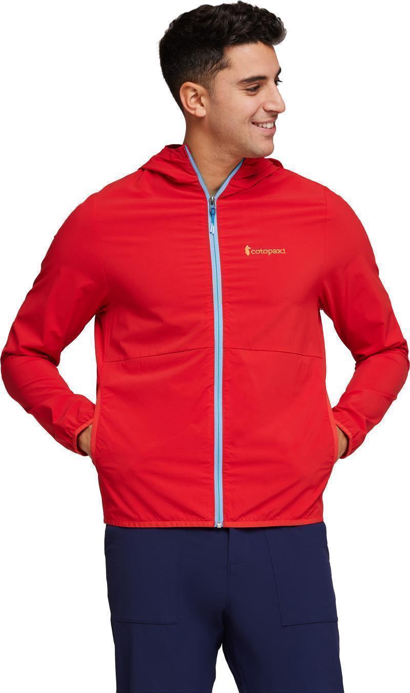 Vuelta Performance Windbreaker Jacket - Mens - Red 3