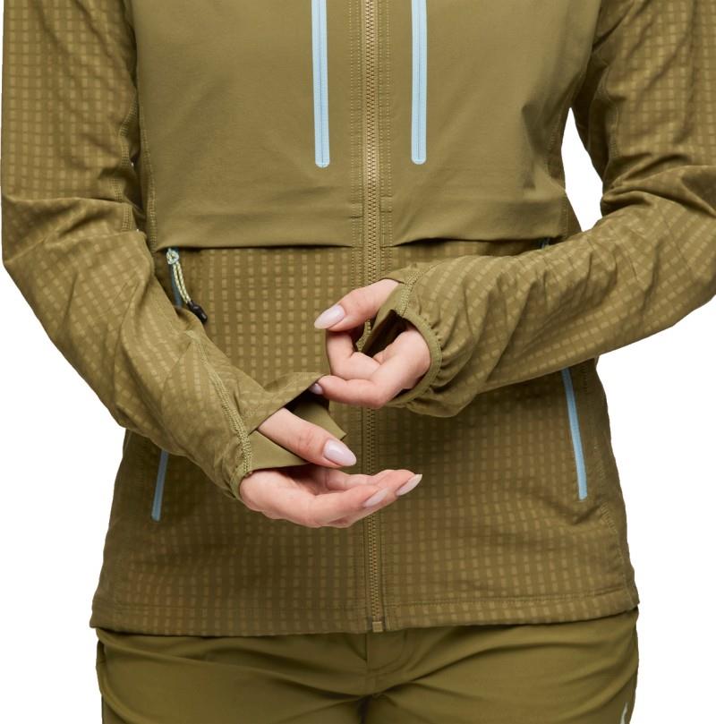 Yermo Hooded Jacket - Womens - moss 1