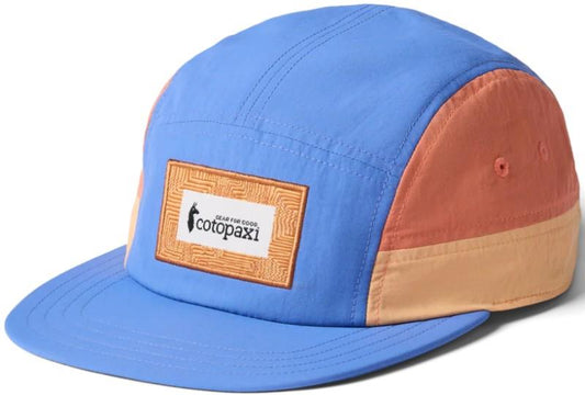 Zen Garden Tech 5-Panel Hat - azure 1