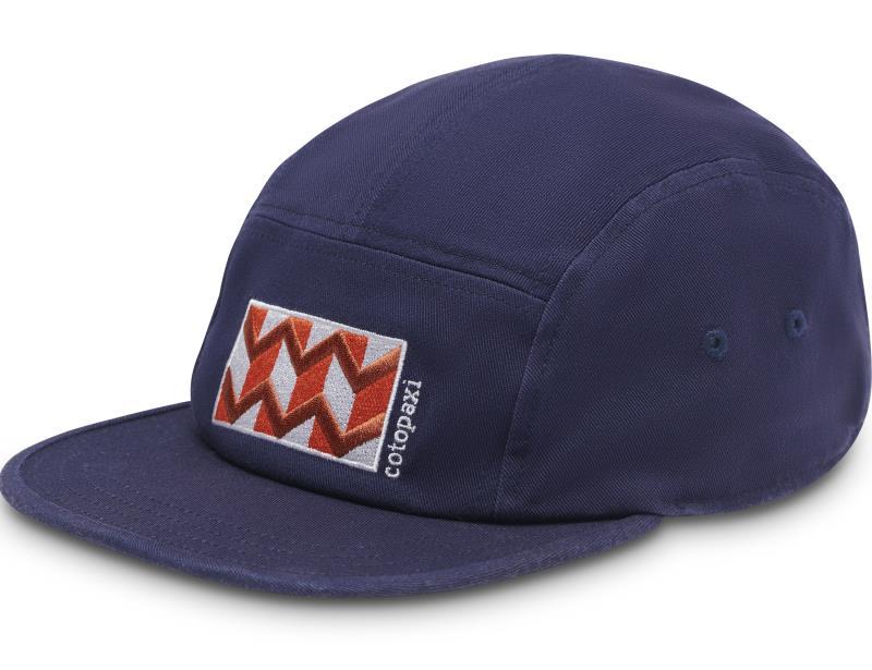 Zig Zag 5 Panel Hat - maritime 1