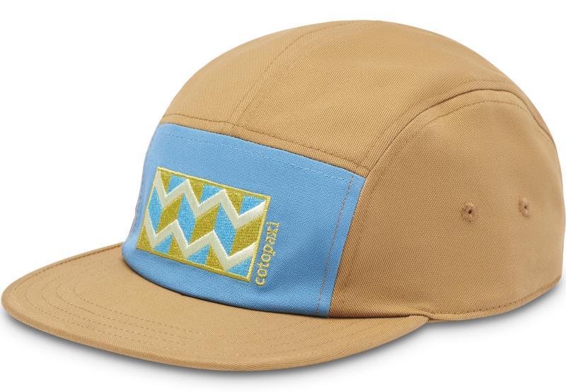 Zig Zag 5 Panel Hat - river / desert 1