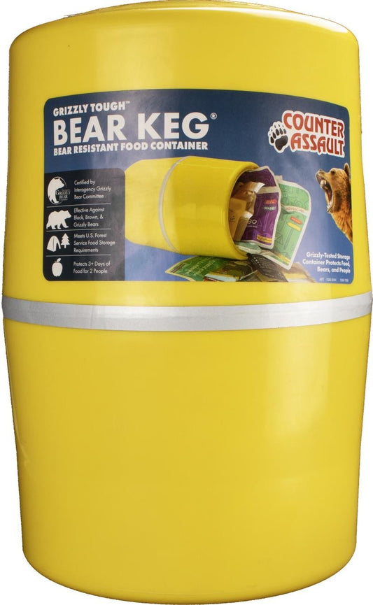 Bear Keg Food Storage Container - Yellow - not applicable 1