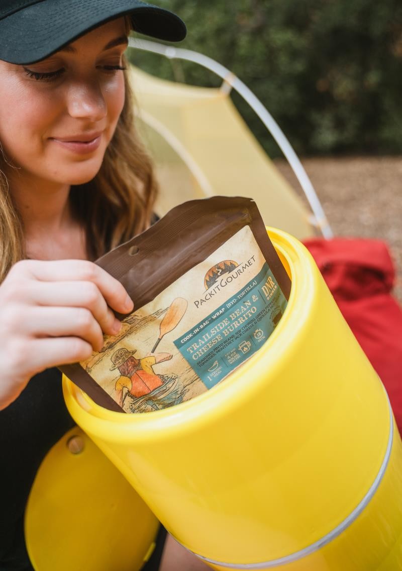 Bear Keg Food Storage Container - Yellow - not applicable 1