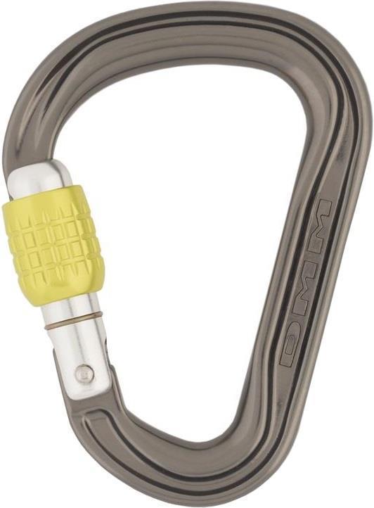 Phantom HMS Screw Gate Carabiner - titanium / lime 1