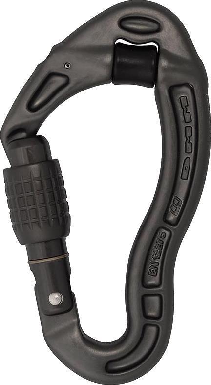 Revolver Screw Gate Carabiner - Matt Grey 1