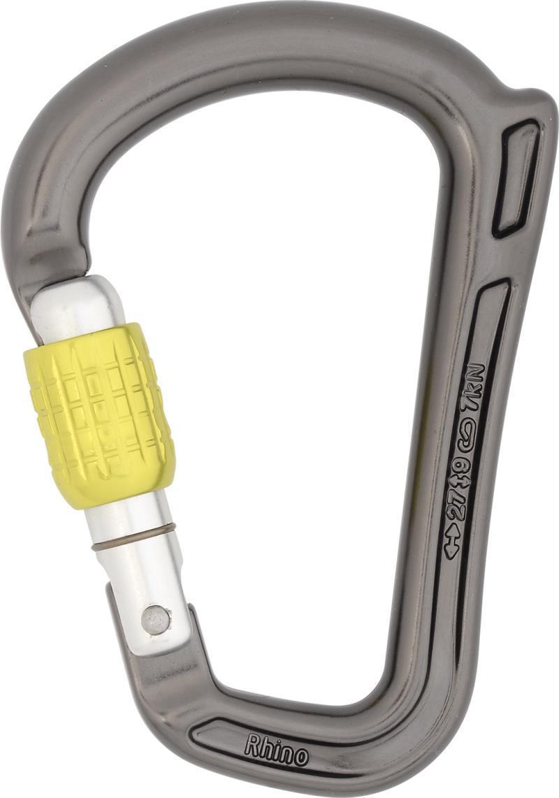 Rhino Screwgate - titanium / lime 1