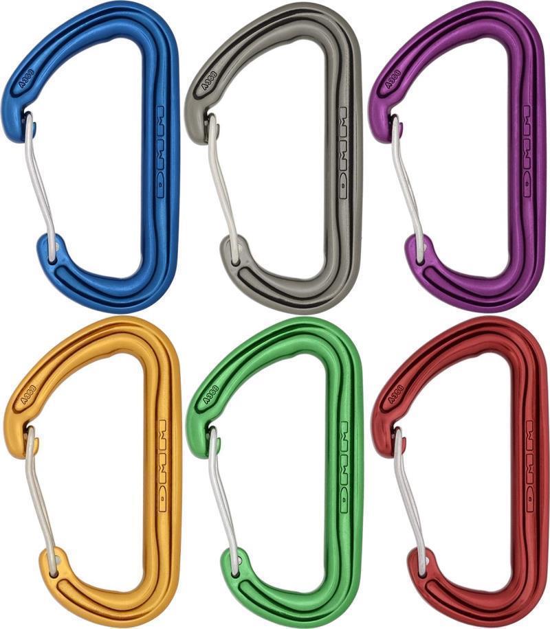 Spectre Carabiner - Colored - 6 Pack - assorted 1