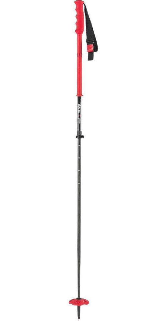 Freeride Adjustable Pole - Red 1