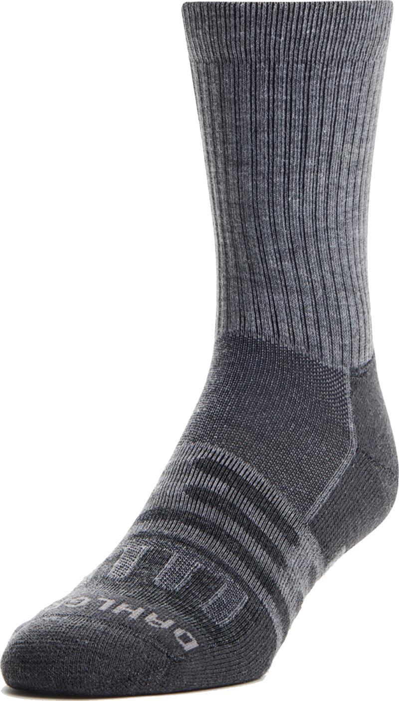 Apogee Classic Lightweight Crew Socks - charcoal 1