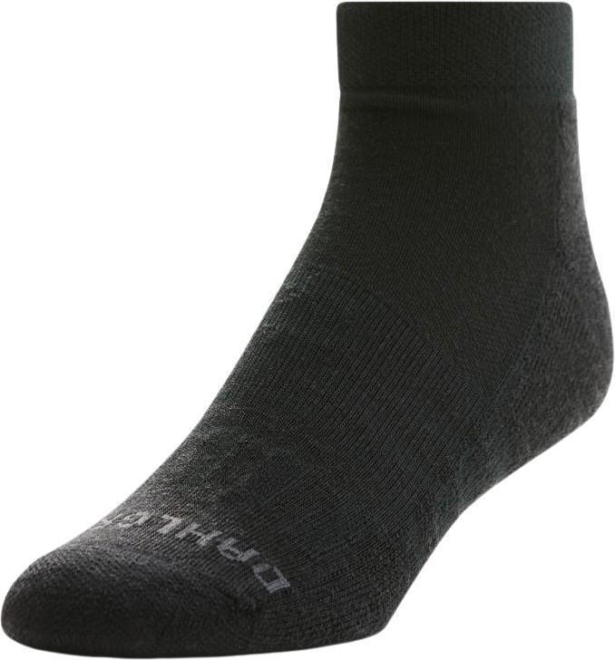 Burst Classic Lightweight Mini Crew Socks - black 1