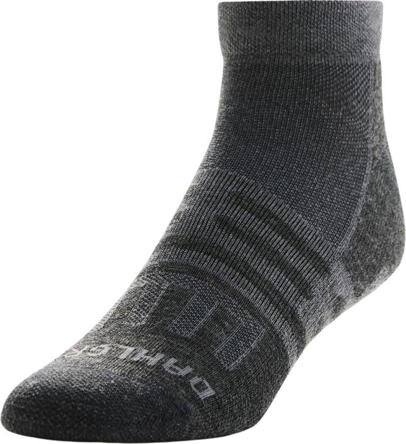 Burst Classic Lightweight Mini Crew Socks - charcoal 1