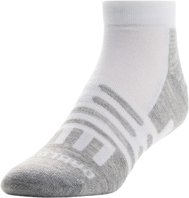 Burst Classic Lightweight Mini Crew Socks - white 1