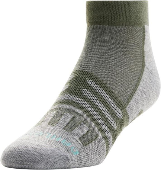 Burst Lightweight Mini Crew Socks - Foliage 1