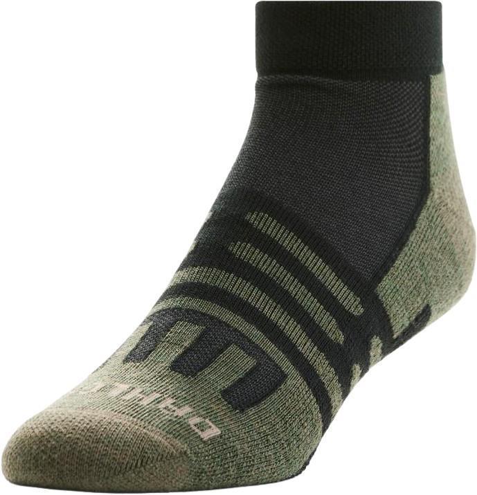 Burst Lightweight Mini Crew Socks - iron 1
