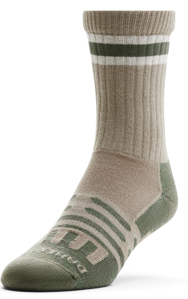 Heritage Lightweight Crew Socks - Almond 1