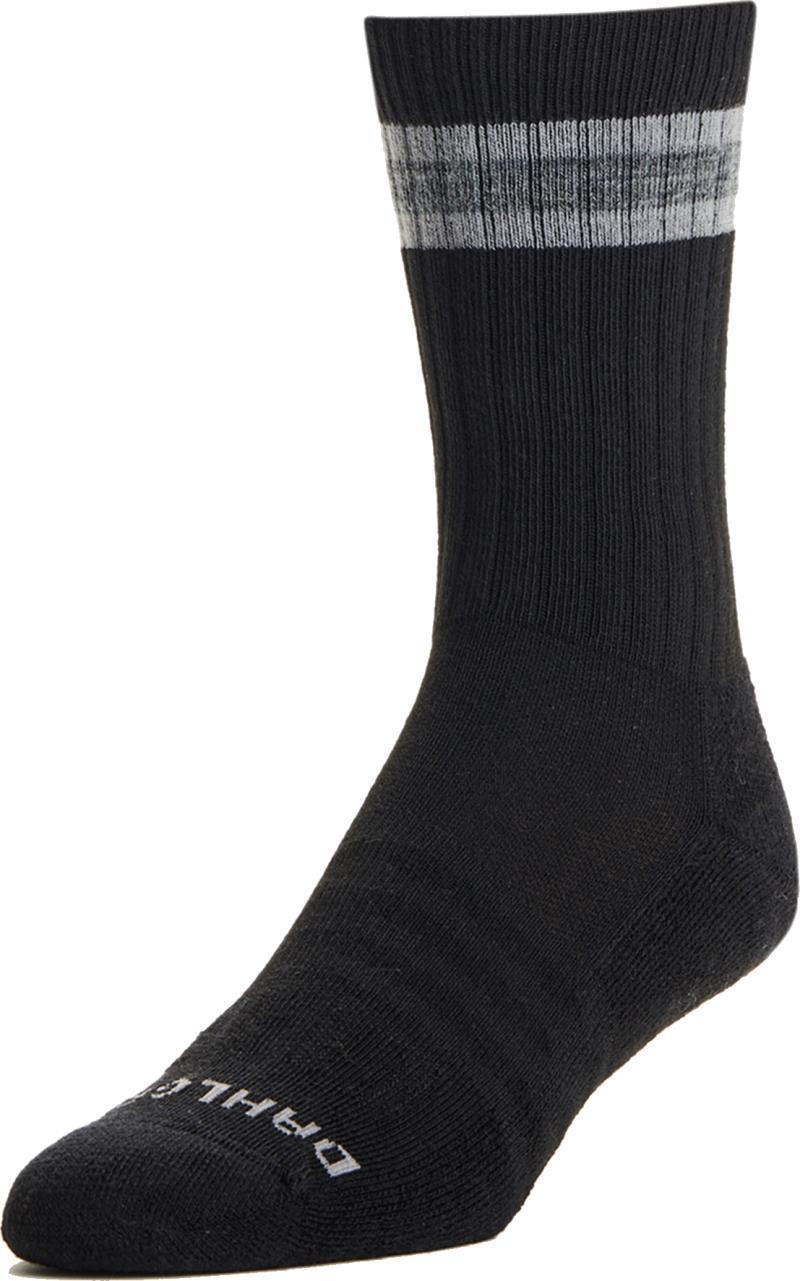 Heritage Lightweight Crew Socks - Black 1