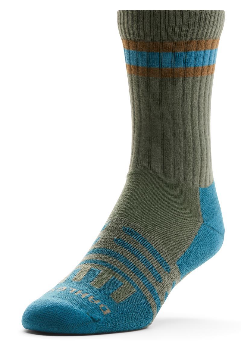 Heritage Lightweight Crew Socks - Foliage 1