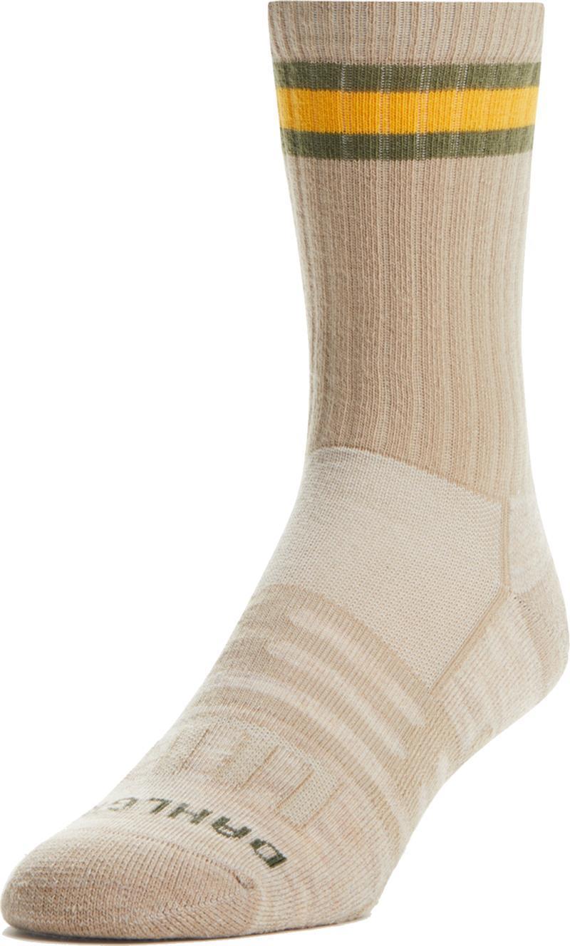 Heritage Lightweight Crew Socks - Moon / Gold 1