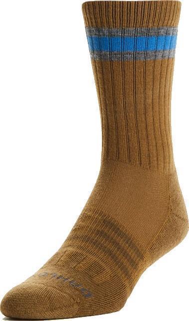 Heritage Lightweight Crew Socks - New Coyote 1