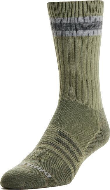 Heritage Lightweight Crew Socks - Pine 1