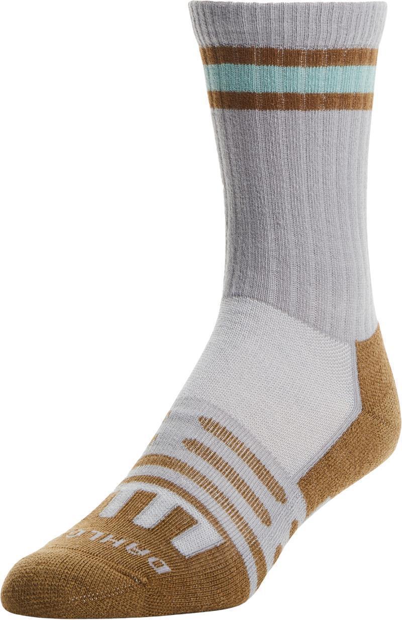 Heritage Lightweight Crew Socks - Slate 1