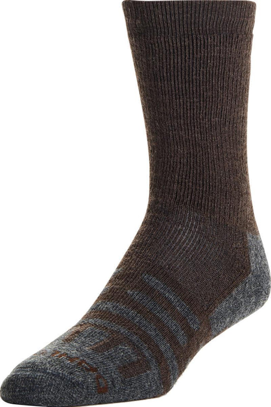 Journey Heavy Mid-Calf Socks - Fox Brown / Granite 1