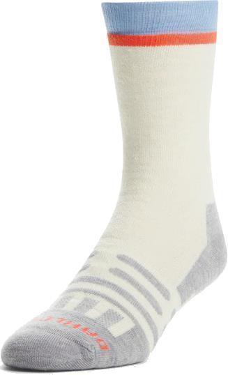 Legacy Medium Crew Socks - Cream / Carolina Blue 1
