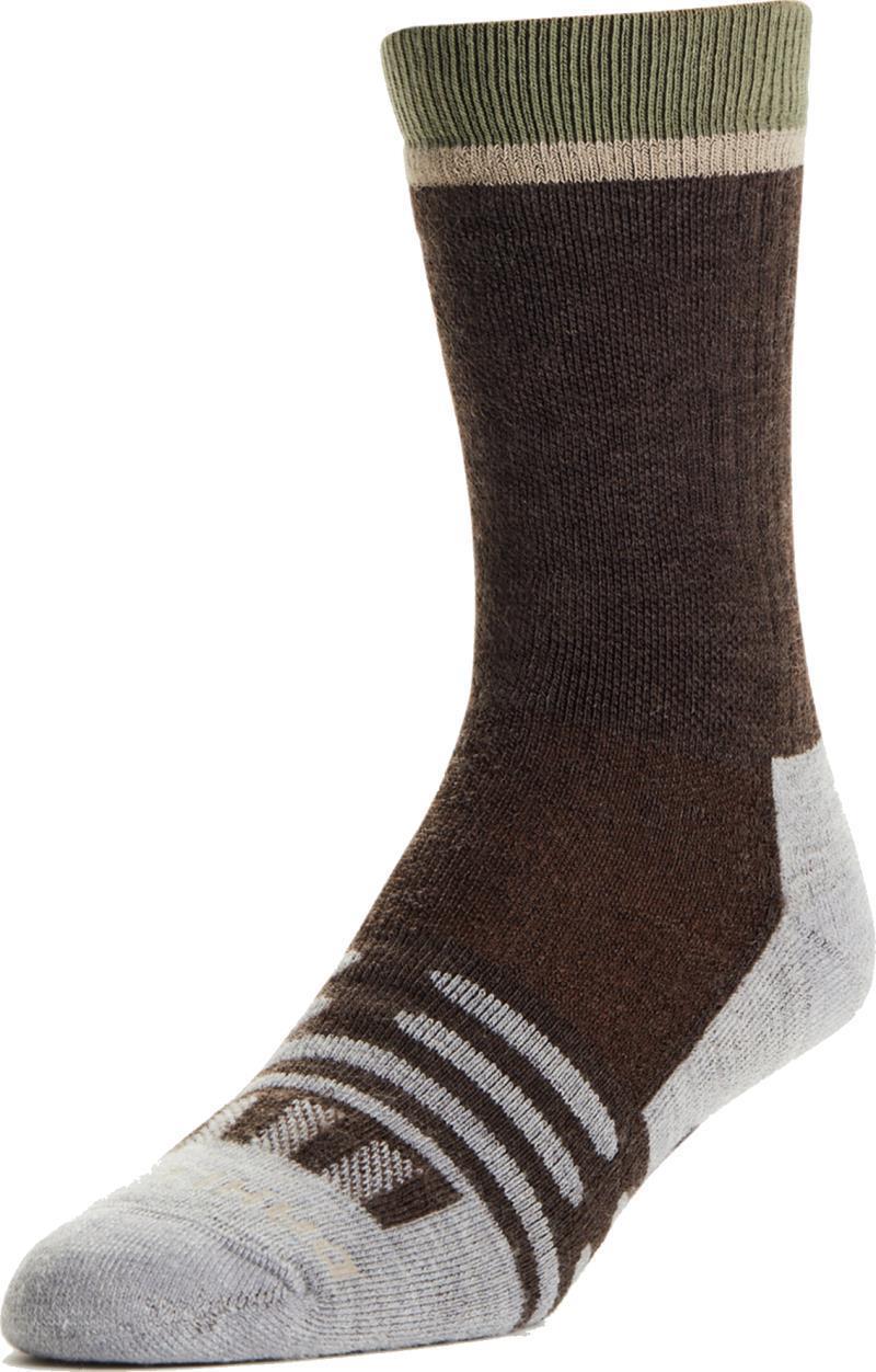 Legacy Medium Crew Socks - Fox Brown 1