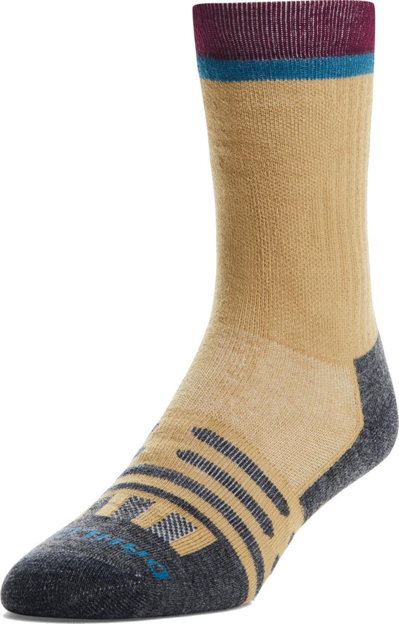 Legacy Medium Crew Socks - Khaki / Charcoal 1