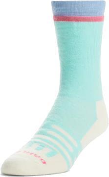 Legacy Medium Crew Socks - Lucite Green / Carolina Blue 1