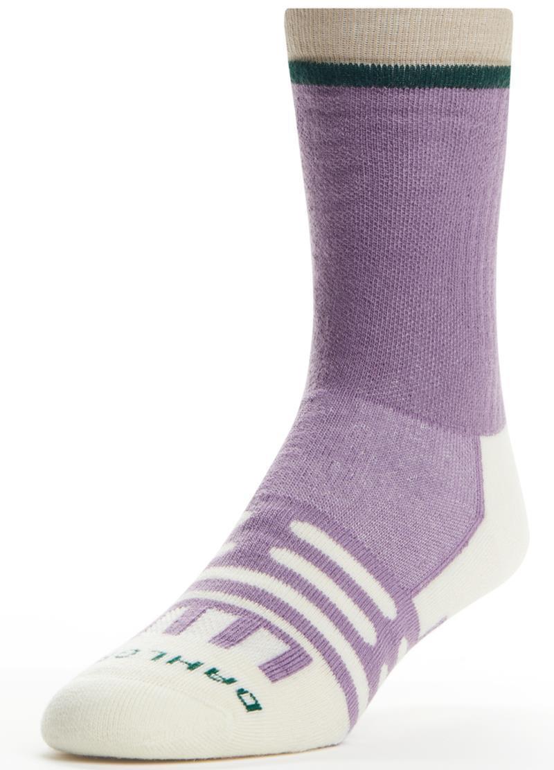 Legacy Medium Crew Socks - Orchid / Cream 1
