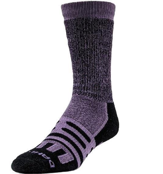 Path Heavy Mid-Calf Socks - Orchid / Black 1