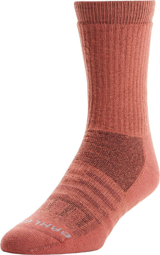 Trailhead Lightweight Crew Socks - pink clay 1