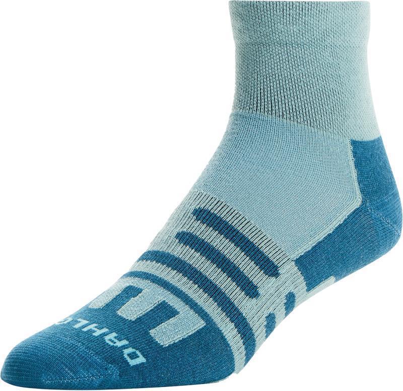 Uplift Ultralight Short Crew Socks - Aqua 1