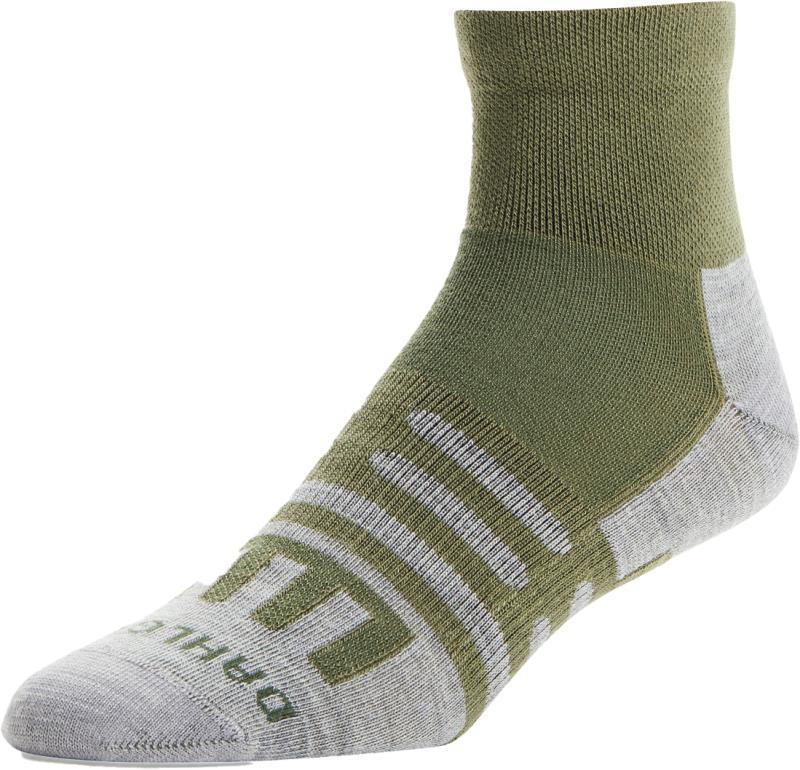 Uplift Ultralight Short Crew Socks - Olive 1