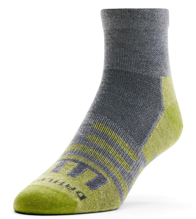 Uplift Ultralight Short Crew Socks - Smoke 1