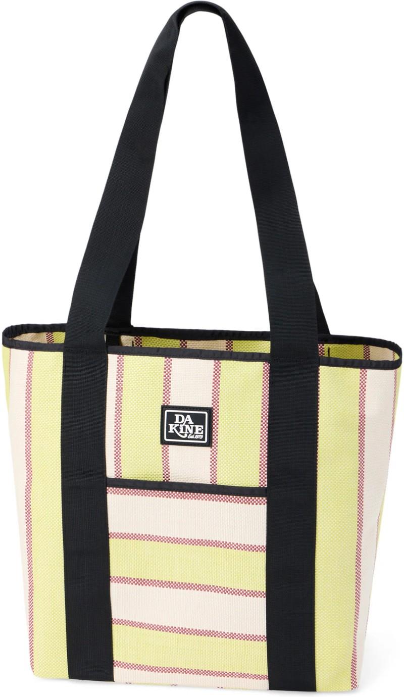 Beach Tote - green sheen 1