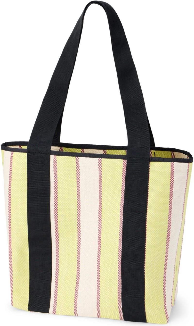 Beach Tote - green sheen 1