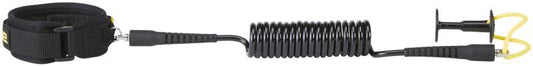 Bodyboard Coiled Bicep Leash 4` x 1/4" - shadow 1
