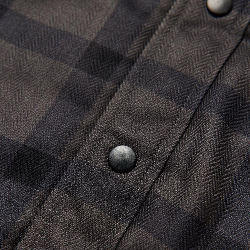 Charger Insulated Flannel Shirt - Unisex - grey plaid 1