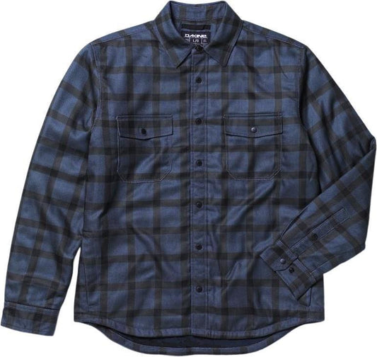 Charger Insulated Flannel Shirt - Unisex - navy plaid 1