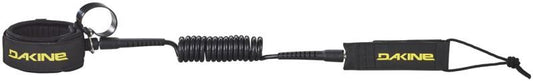 Foil Coiled Calf Leash 5` x 1/4" with Easy Clip - black 1