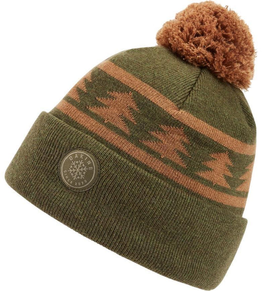 Jack Pine Merino Beanie - Dark Olive 1
